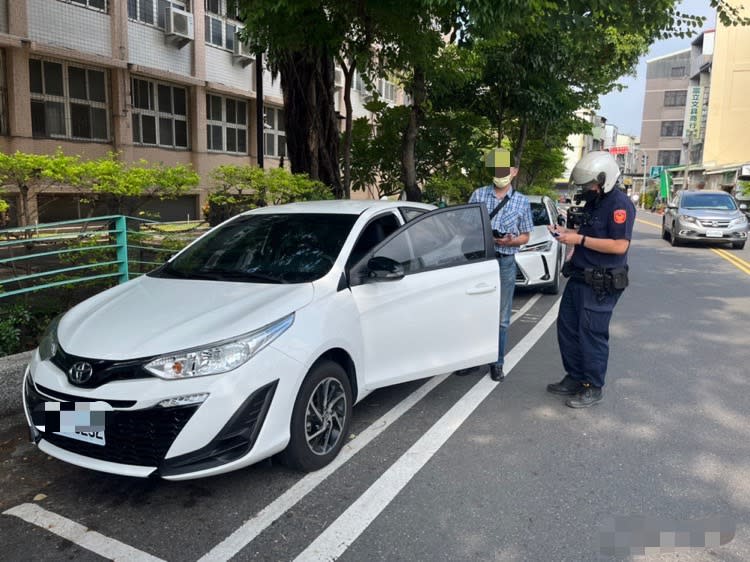 王姓男子十八日誤以為租來的轎車失竊，在長樂所警方追查下順利尋回。(讀者提供)