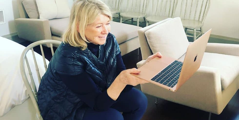 Photo credit: Martha Stewart  - Instagram