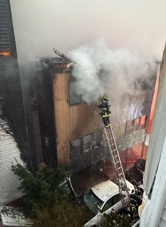 At least five people have been taken to hospitals after being injured in a massive residential fire in East Boston that broke out on April 2, 2024. The six-alarm blaze broke out sometime before 5 a.m. ET at a multi-family home in the city's Central Maverick Square neighborhood, the Boston Fire Department reported.