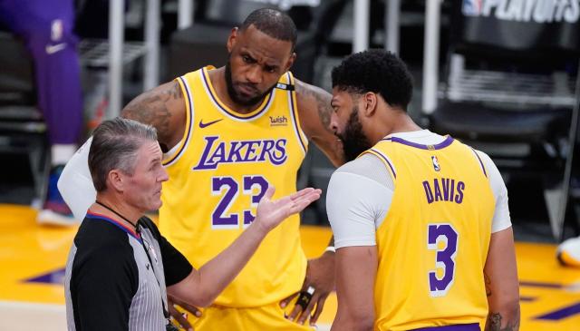 It's time for the Lakers to shut down LeBron James and Anthony Davis -  Yahoo Sports