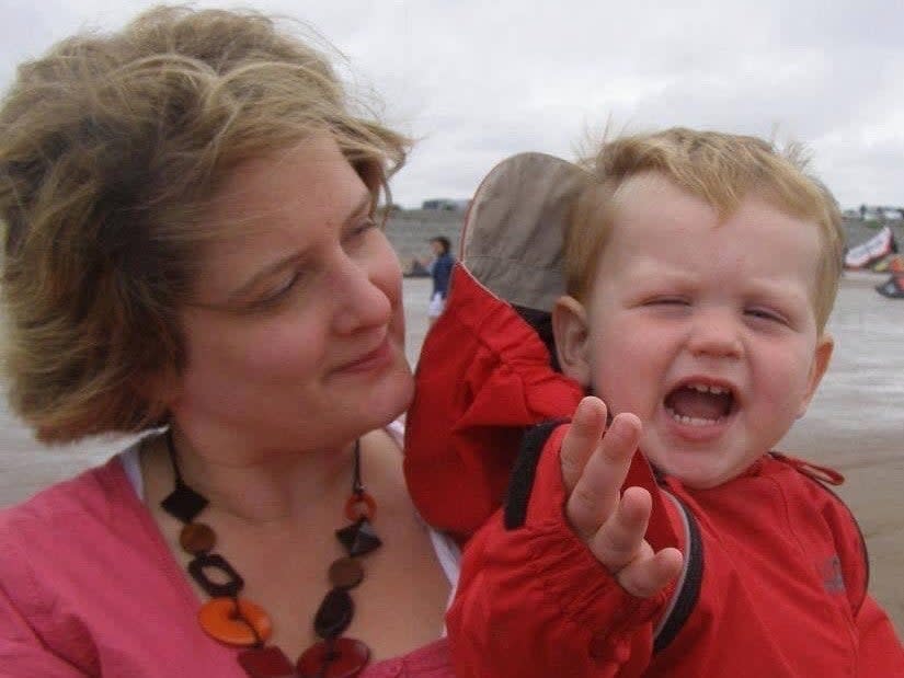 Lucy Herd and her son JackLucy Herd