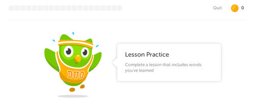 Duolingo screenshot