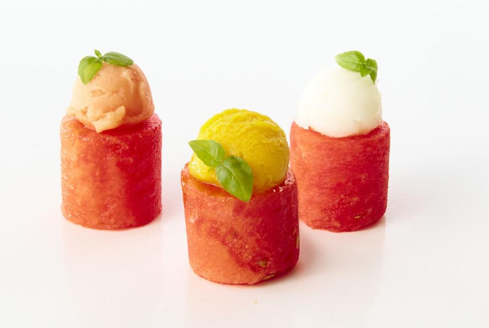 Watermelon Sorbet Shooters