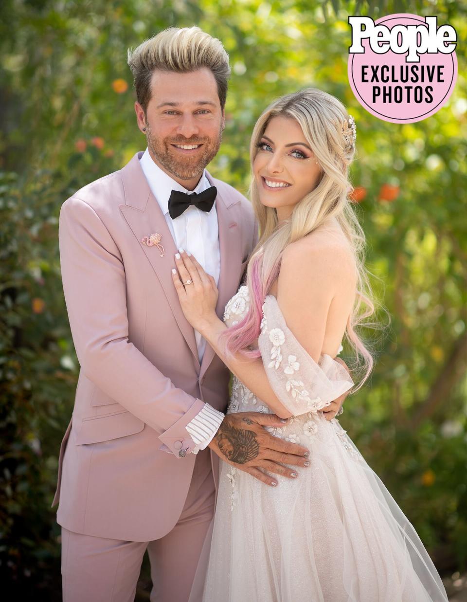 Ryan Cabrera and Alexa Bliss wedding