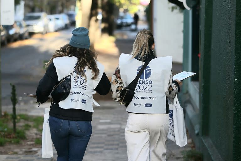 Los censistas se preparan para salir a la calle en Mar del Plata