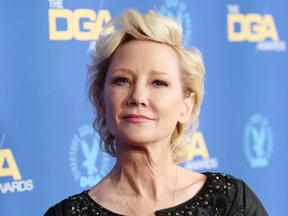 Heche, pictured in March (Getty)