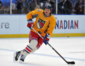 PHILADELPHIA, PA - JANUARY 1: Ruslan Fedotenko #26 of the New York Rangers skates during practice for the 2012 Bridgestone NHL Winter Classic at Citizens Bank Park on January 1, 2012 in Philadelphia, Pennsylvania. (Photo by Christopher Pasatieri/Getty Images)