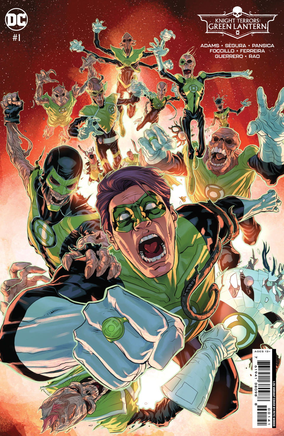 Covers for Knight Terrors: Green Lantern #1