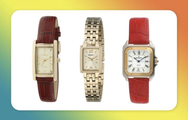 Man Square Watch in Stainless Steel With White Dial Tank Quartz Retro Dress  Watch, Mens Watch, Cartier and Seiko Personalise Your Watch -  Norway