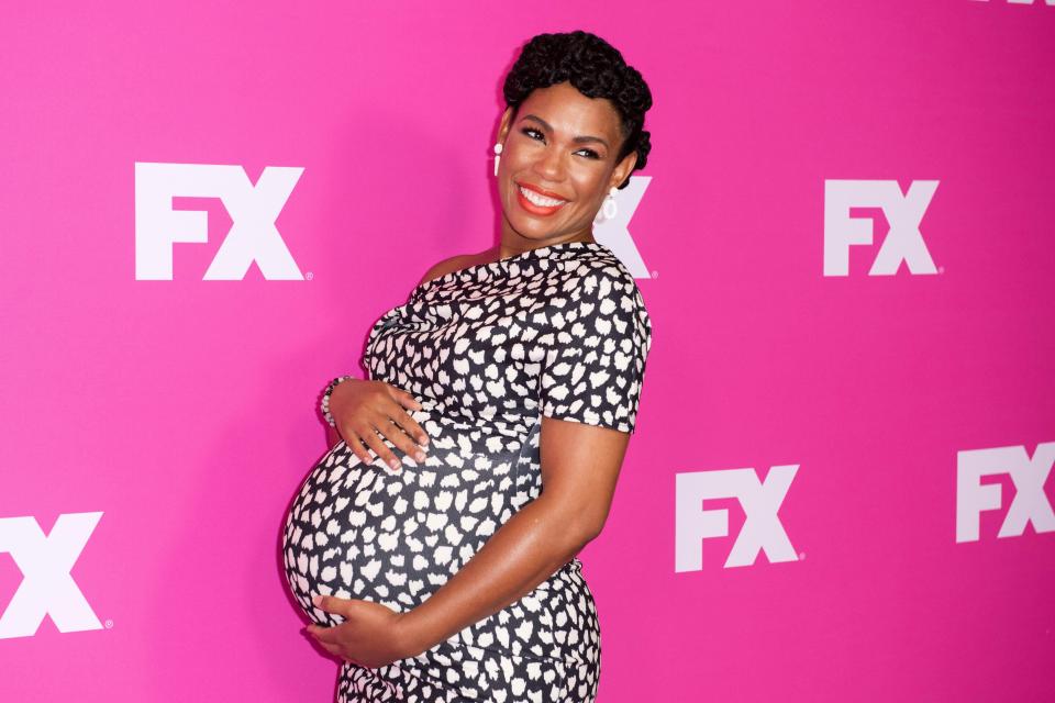 Angela Lewis on Aug. 6, 2019 at The Beverly Hilton. &ldquo;I feel like our health care system is terrible, and I didn&rsquo;t think birthing would be any different,&rdquo; she said. (Photo: NICK AGRO via Getty Images)