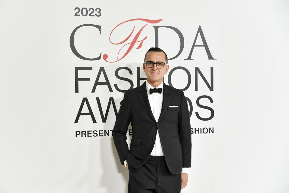 CFDA CEO Steven Kolb attends the CFDA Fashion Awards at the American Museum of Natural History on Monday, Nov. 6, 2023, in New York. (Photo by Evan Agostini/Invision/AP)