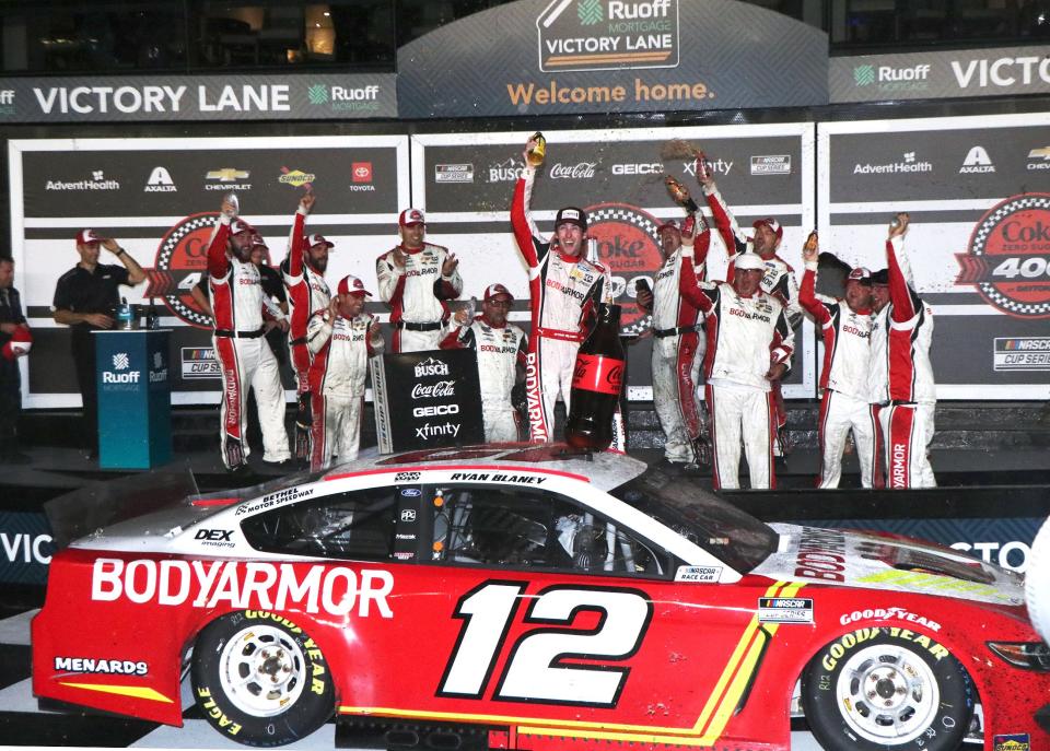 Ryan Blaney has a win at Daytona too, but his came in the summer of 2021, not in the 500.