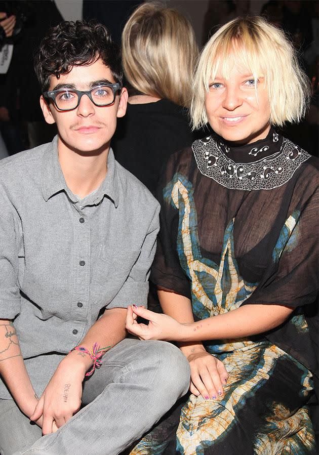 Sia is bisexual and previously dated lesbian DJ Jocelyn Sampson. Photo: Getty Images