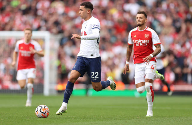 Terrific': Tottenham's £47.5million gem spotted in training for the first time ahead of Fulham