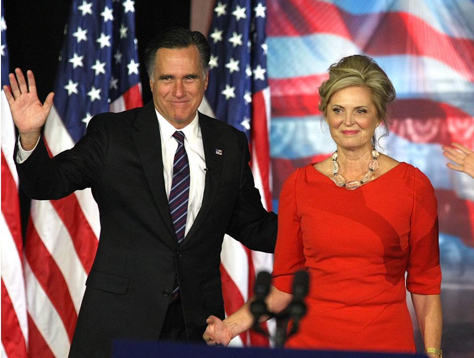 Mitt and Anne Romney