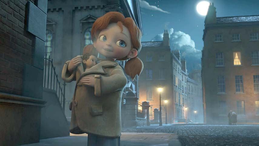 a scene from angela’s christmas, a good housekeeping pick for best christmas movies for kids