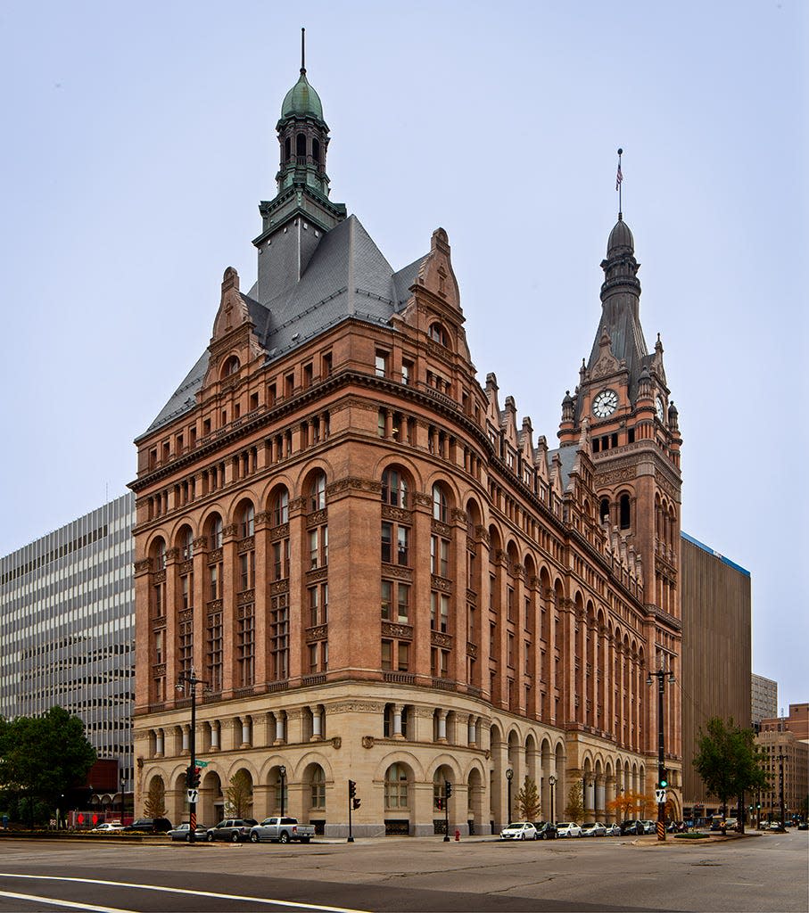 When Milwaukee City Hall opened in 1895, it was the third-tallest building in the U.S., according to Arthur Drooker's new book "City Hall."