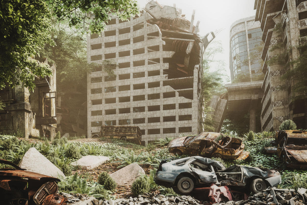 Post Apocalyptic Urban Landscape Getty Images/Bulgac