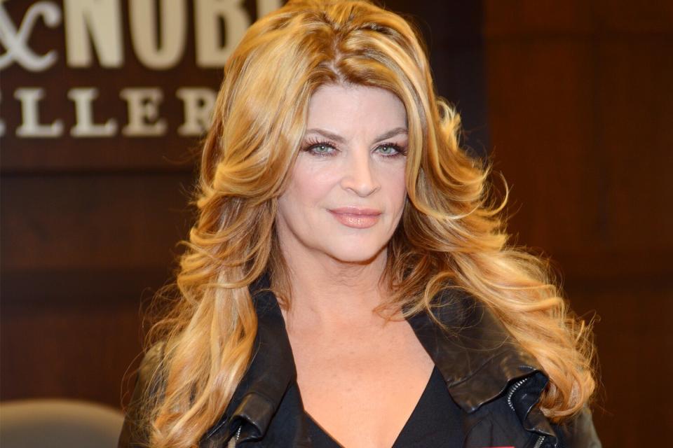 LOS ANGELES, CA - NOVEMBER 11: Actress Kirstie Alley attends a signing for her book 'The Art of Men' at Barnes & Noble bookstore at The Grove on November 11, 2012 in Los Angeles, California. (Photo by Araya Doheny/FilmMagic)