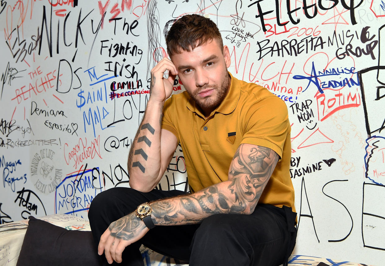 NEW YORK, NY - SEPTEMBER 16:  Singer/songwriter Liam Payne visits Music Choice on September 16, 2019 in New York City.  (Photo by Slaven Vlasic/Getty Images)