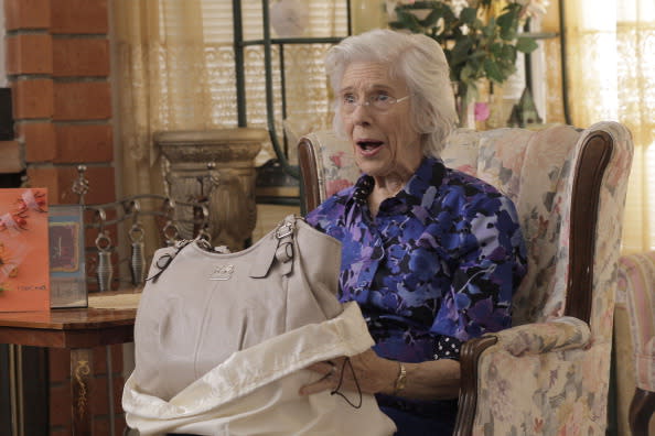 PARENTHOOD — “Road Trip” Episode 312 — Pictured: Frances Sternhagen as Blanche — Photo by: Byron Cohen/NBC/NBCU Photo Bank