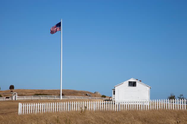 A building in the scenic San Juan Islands. (Photo: UCG via Getty Images)