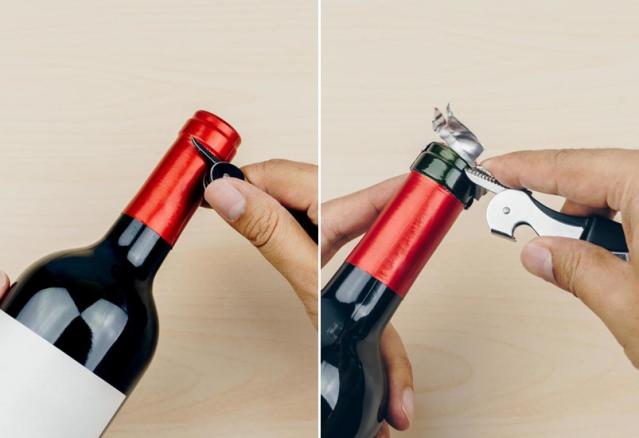 Cuáles son las formas de abrir una botella de vino sin sacacorchos
