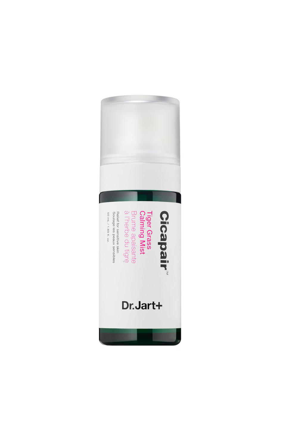 <p>Si tu piel tiende a enrojecerse con facilidad, prueba este producto con centella asiática y efecto calmante inmediato. Cicapair Tiger Grass Calming Mist, de Dr. Jart+. $23. <span>sephora.com</span></p>