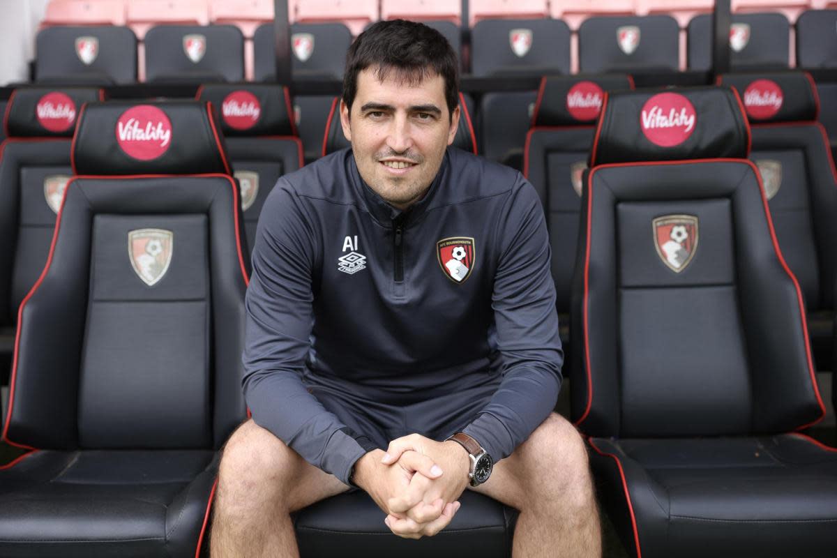 New Cherries boss Andoni Iraola was presented to the media on Wednesday afternoon <i>(Image: Richard Crease)</i>