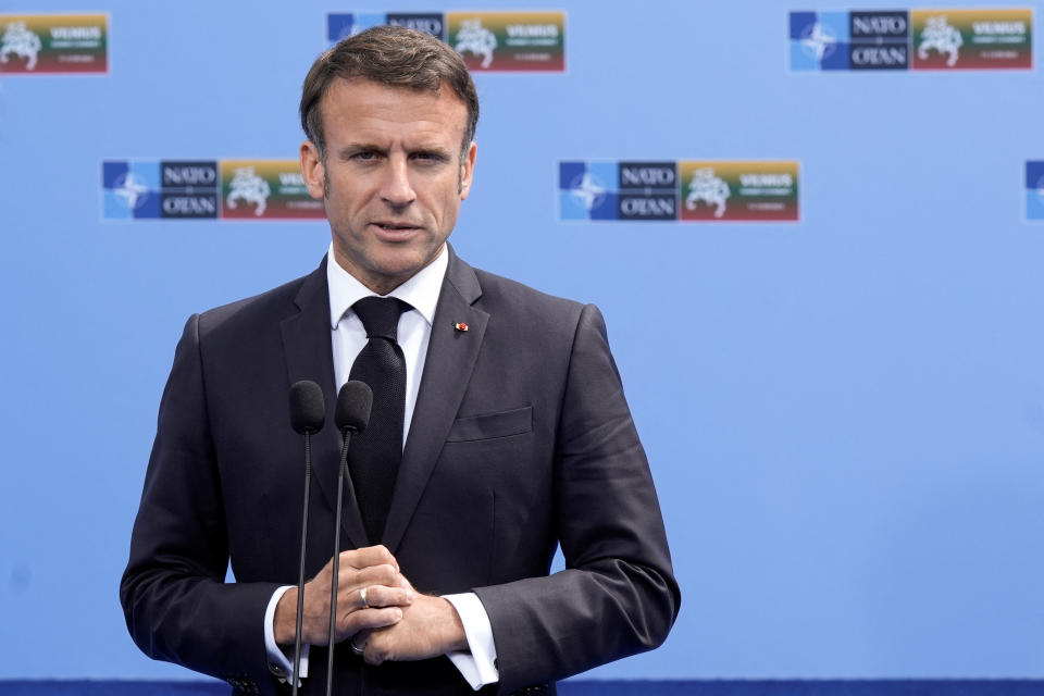 Emmanuel Macron (Bild: Reuters)