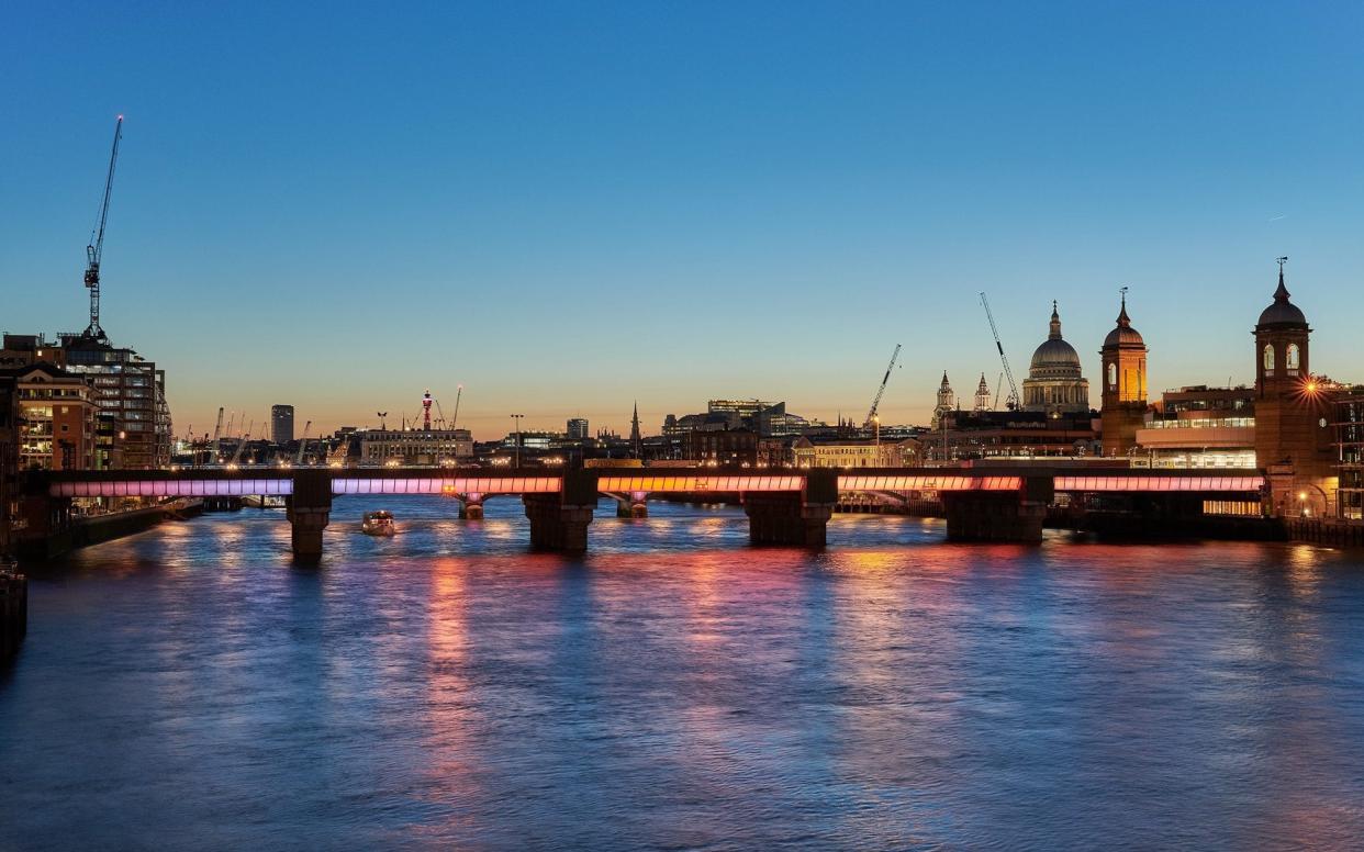 'The Illuminated River' on the Thames in central London - Â© James Newton Photographs