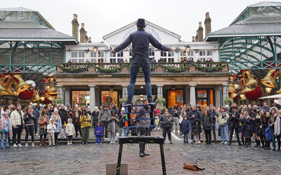 Covent Garden’s street performers are fighting for their survival