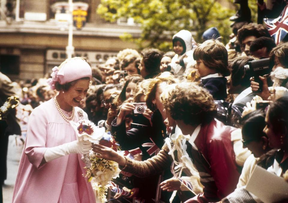 The Queen outside St Paul’s Cathedral for the Silver Jubilee (File/PA) (PA Wire)