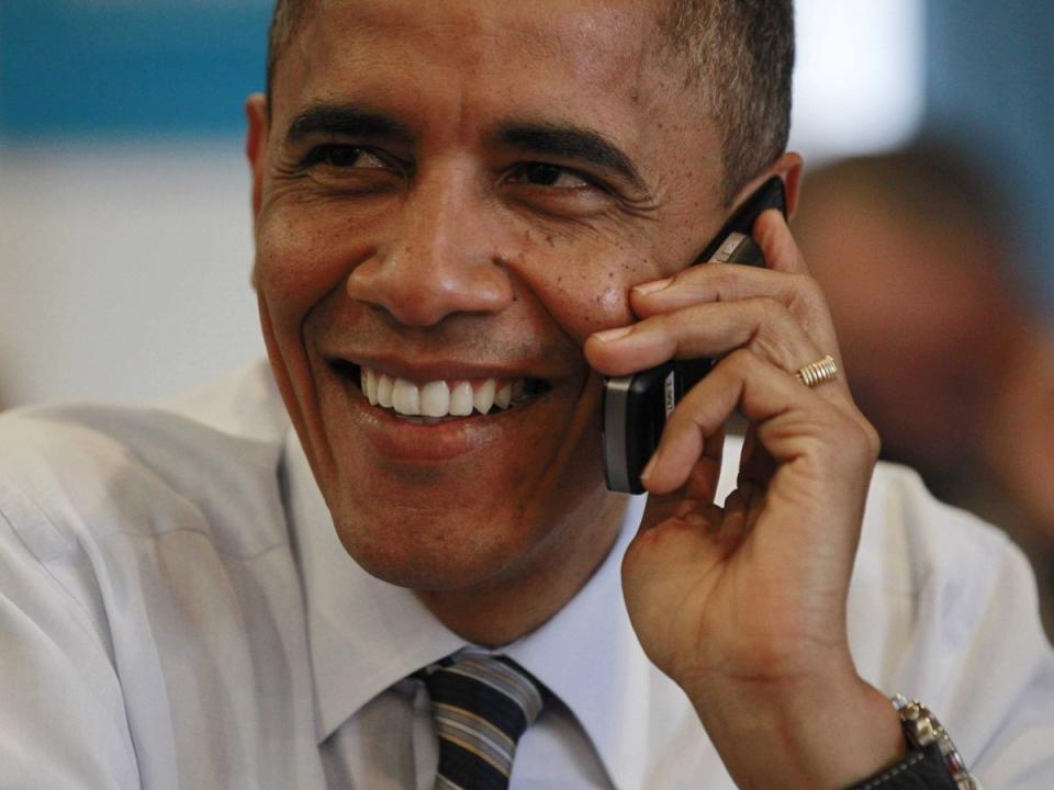 obama cell phone