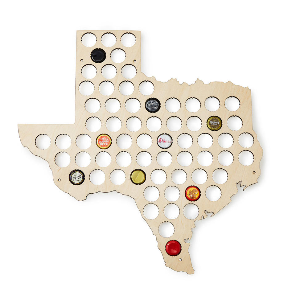 Beer Cap State Map