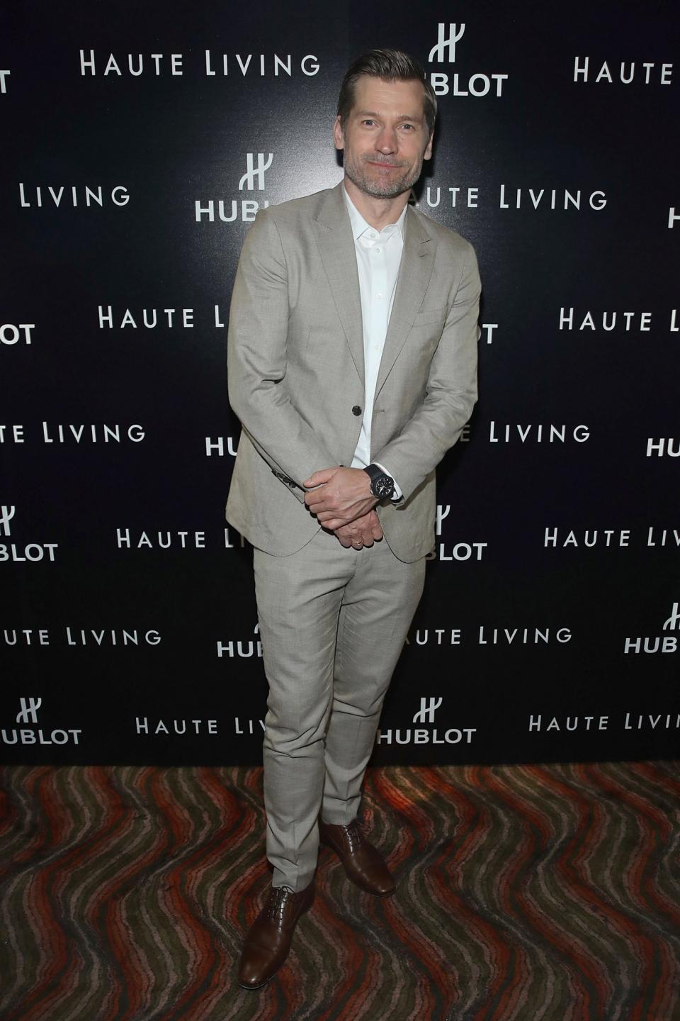 HIT: Nikolaj Coster-Waldau at the Haute Living launch