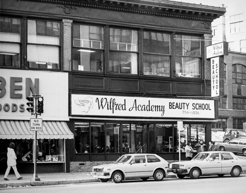 Wilfred Academy had 60 locations at one time, including the one shown in this 1983 photo.