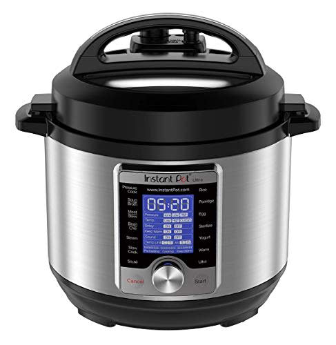 Instant Pot Ultra 3 Qt 10-in-1 Multi- Use Programmable Pressure Cooker, Slow Cooker, Rice Cooker, Yogurt Maker, Cake Maker, Egg Cooker, Saut?, Steamer, Warmer, and Sterilizer, Silver (Amazon / Amazon)