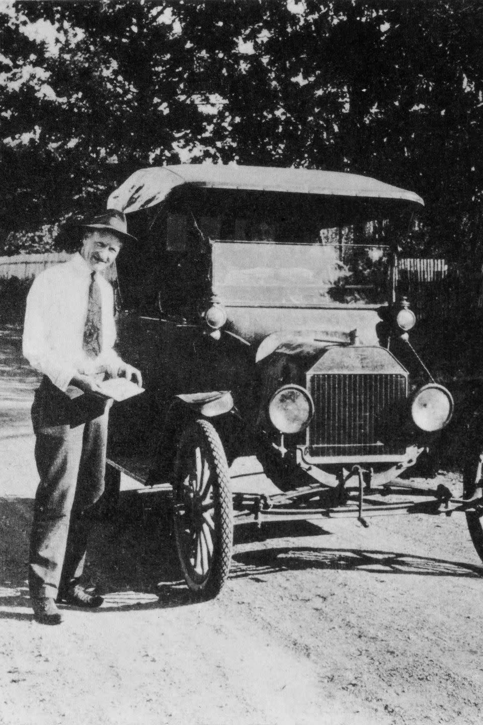 Model T's were the most popular car.