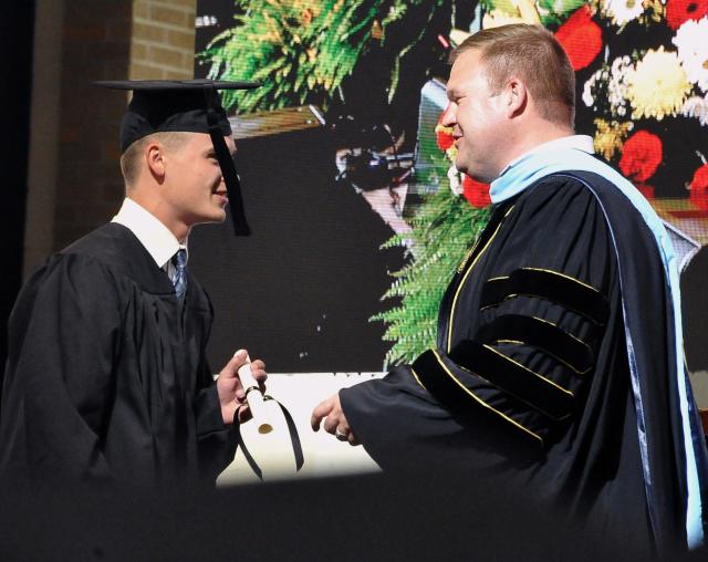 Next big step Graduating College of Wooster seniors celebrate major