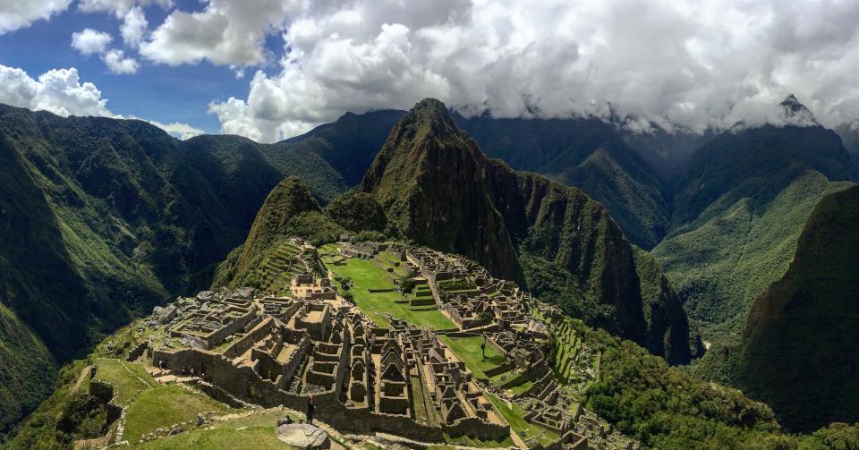 The Inca trail in Peru.