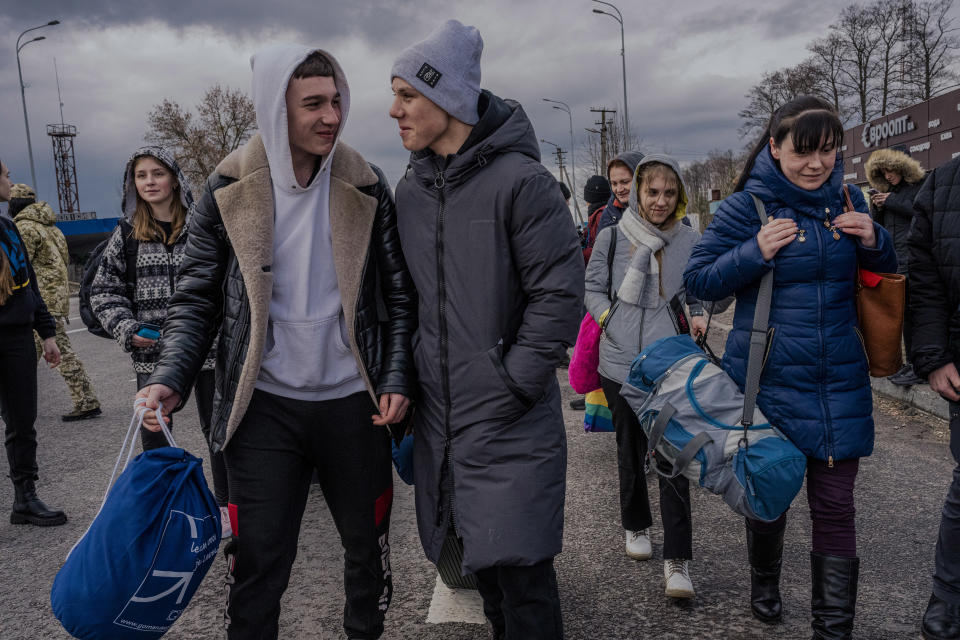 La Iglesia de la Natividad de la Santísima Virgen María, donde el marido de Maria Lvova-Belova, Pavel Kogelman, es sacerdote, en el distrito de Krylatskoye, Moscú, el 26 de marzo de 2023. (Nanna Heitmann/The New York Times)