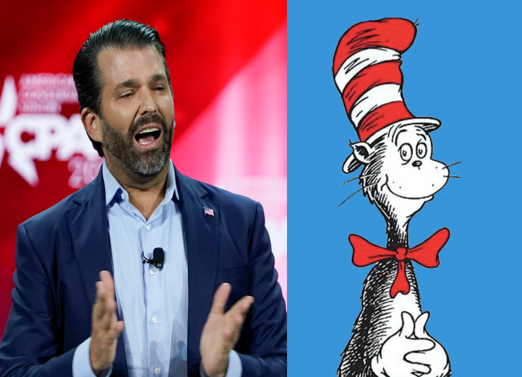 <p>Algunas figuras conservadoras como Donald Trump Jr y Fox News lo han aprovechado con entusiasmo y otros incidentes recientes como el cambio de nombre de Mr. Potato Head, como su último “grinch”.  </p> (John Raoux/AP/Dr Seuss)