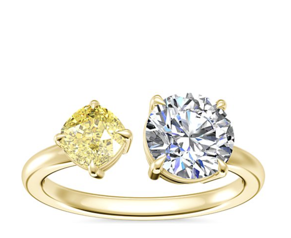 3. Two Stone Engagement Ring