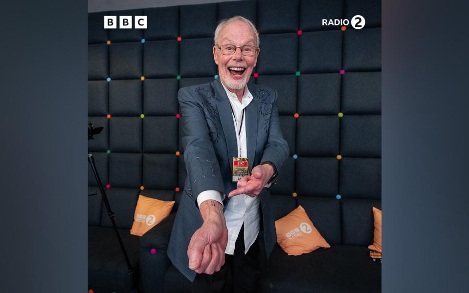'Whispering' Bob Harris told his listeners his 'tipsy tequila tattoo' was a long story
