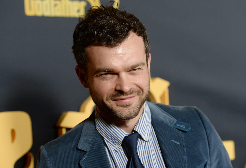 Alden Ehrenreich at ‘The Godfather’ 50th anniversary event in Los Angeles. - Credit: Gilbert Flores for Variety