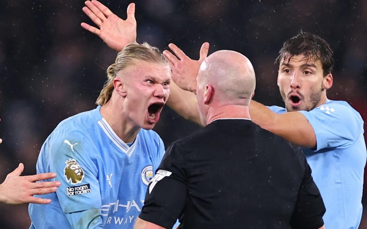 Erling Haaland’s referee fury: What happened and why Man City should feel robbed