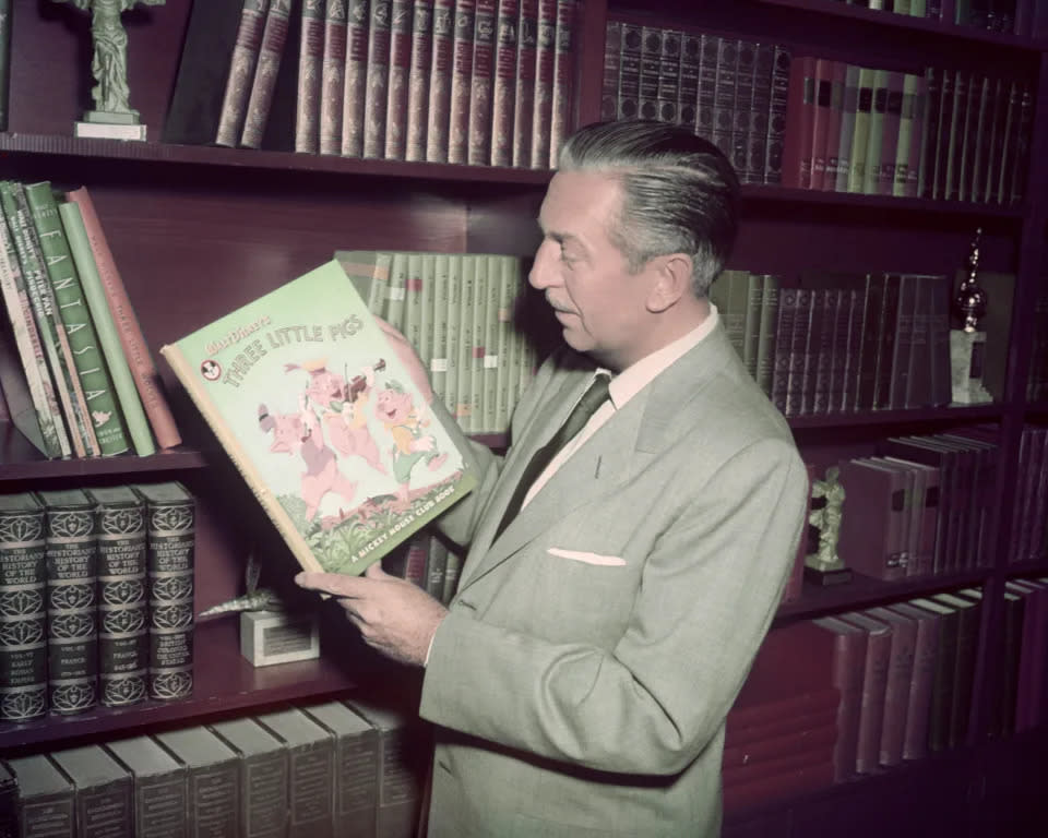Walt Disney, der Mann, der das Disney-Imperium erschuf, im Jahr 1955. (Silver Screen Collection/Getty Images)