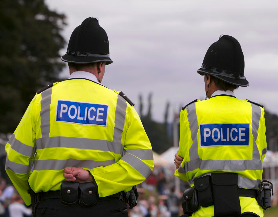 British police enforce a code of conduct on their clients.  (Photo: Getty Creative)