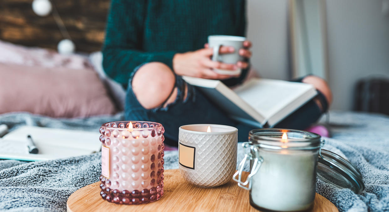 Candles are not only a decoration but help to boost our mood too.  (Getty Images)